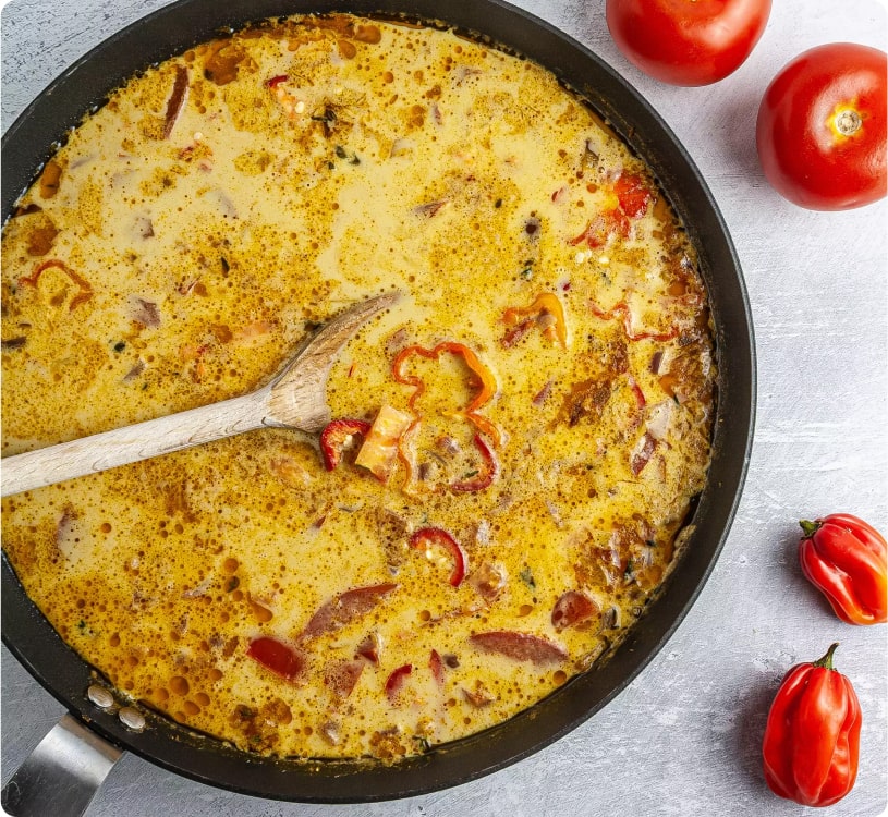 Prawns and Banana Curry vg blog img step 2 opt